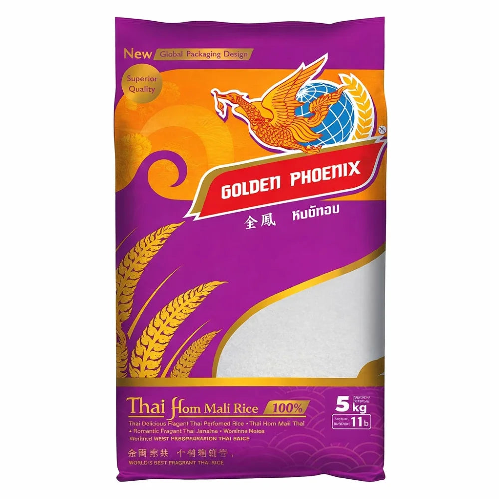Golden Phoenix Thai Hom Mali Jasmine Rice