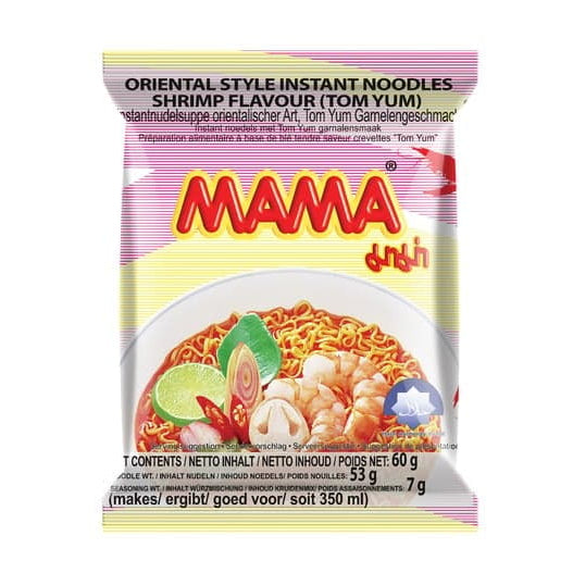 MAMA Tom Yum Shrimp Instant Noodles 60g