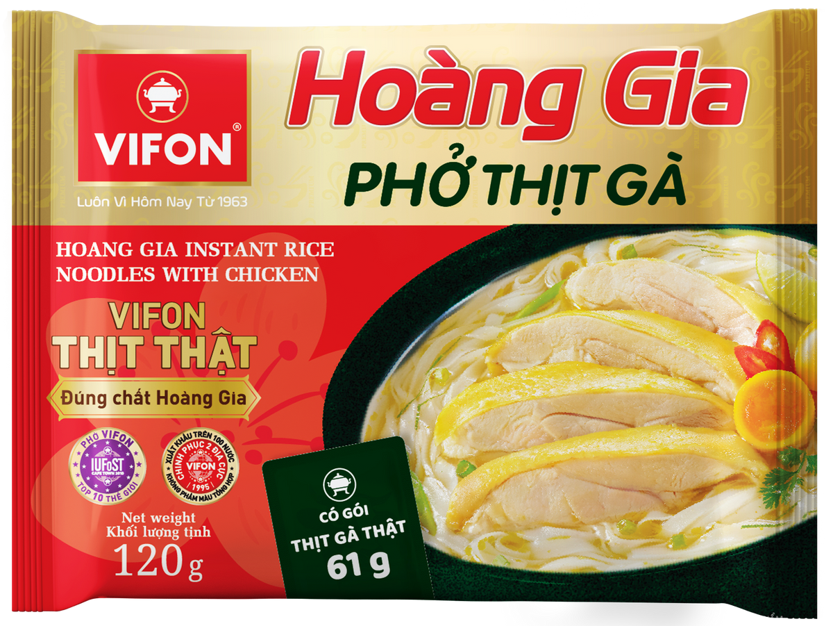 Vifon Hoang Gia Premium Pho Chicken 120g