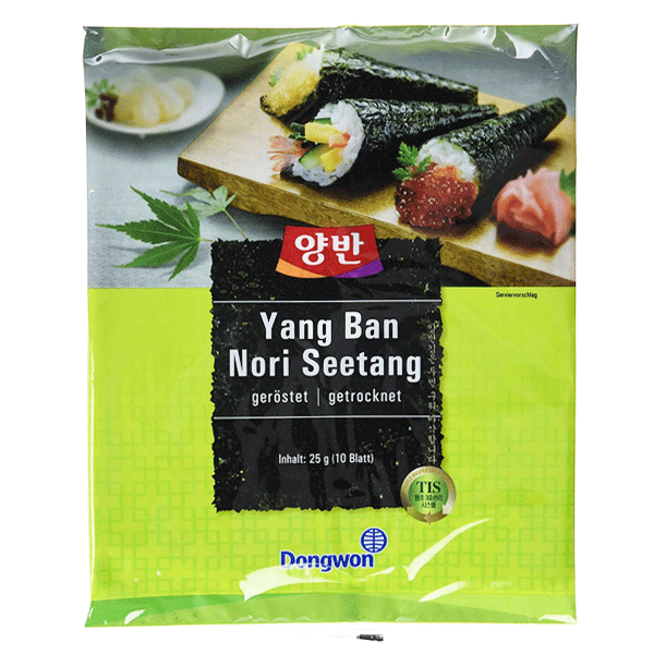 Dongwon Yangban Yaki Sushi Nori 10 sheets