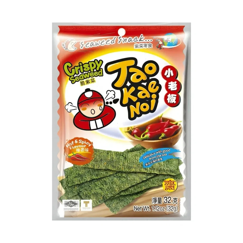 Taokaenoi Hot & Spicy Crispy Seaweed