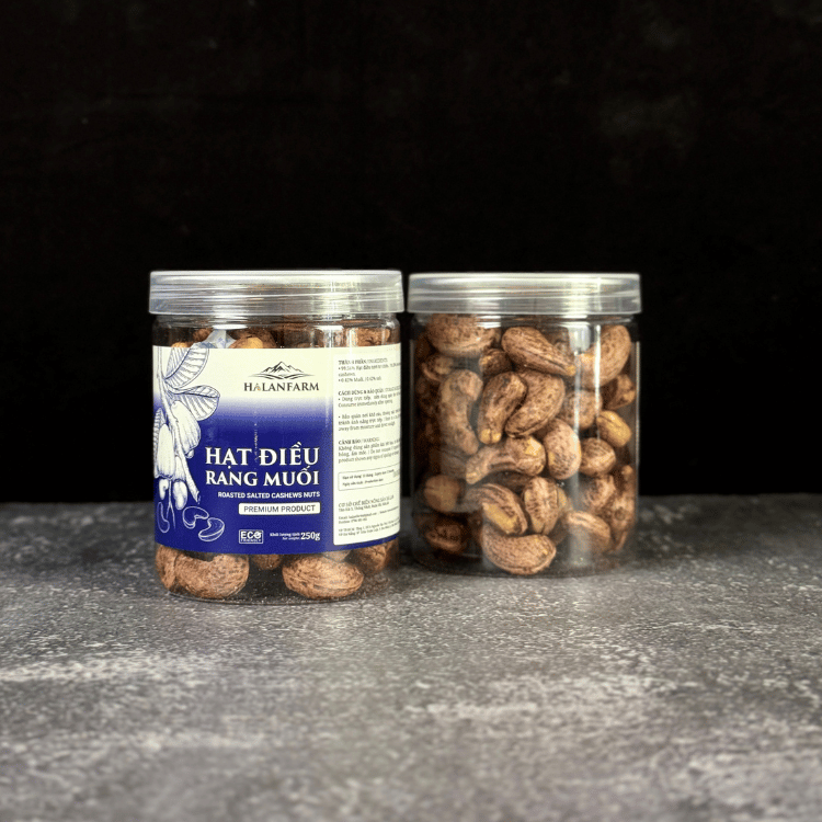 Halanfarm Salted Roasted Vietnamese Cashews 250g