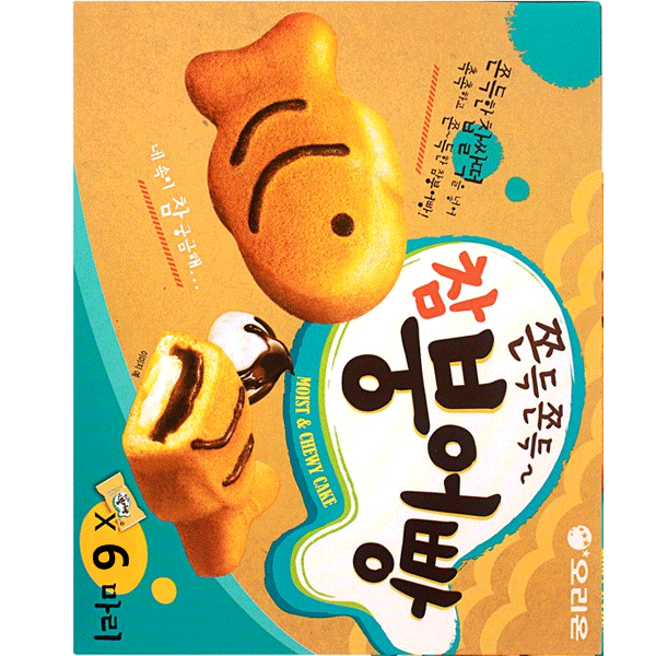 Orion Bungeobbang Mochi Cookies 8 pcs 232 g