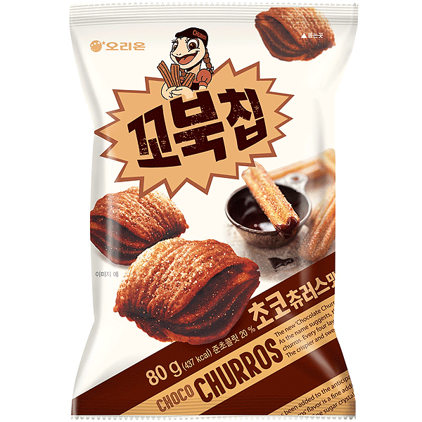 Orion Kkobuk Chip Choco Churros 160 g
