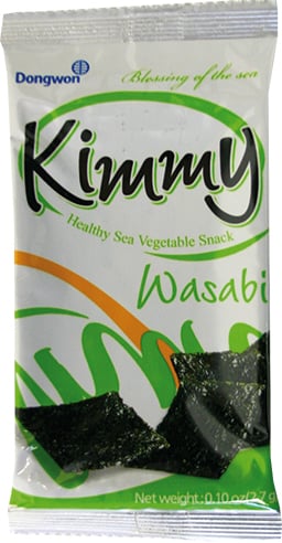 Dongwon Seaweed Snack Wasabi 8 x 2,7 g