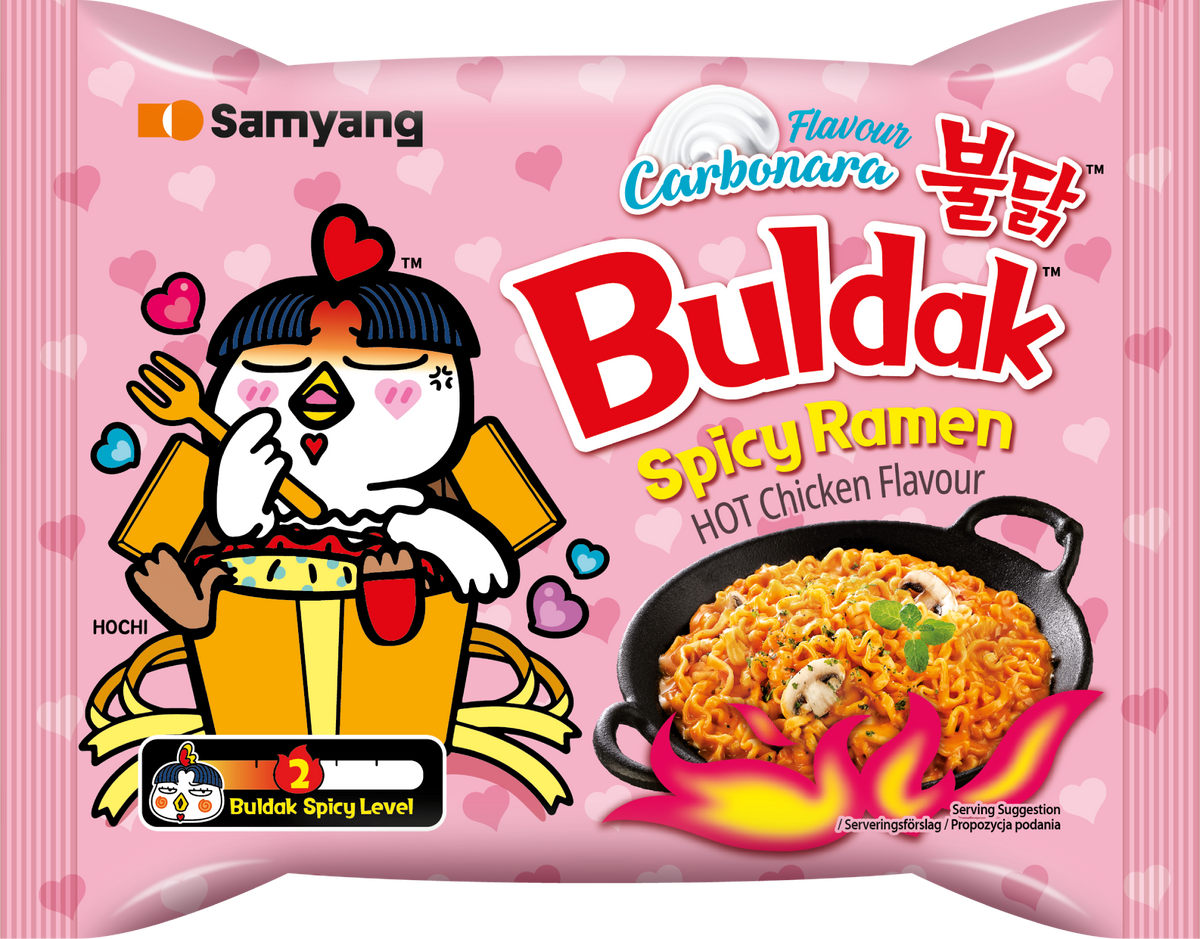Samyang Buldak Carbonara Hot Chicken Ramen 130 g