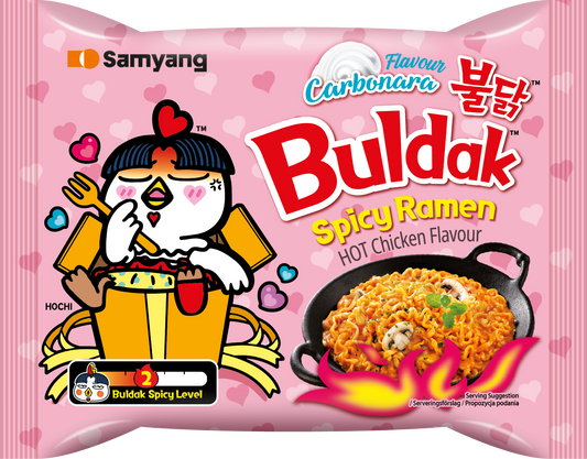 Samyang Buldak Carbonara Hot Chicken Ramen 130 g