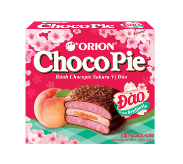 ChocoPie Peach Flavor Cakes