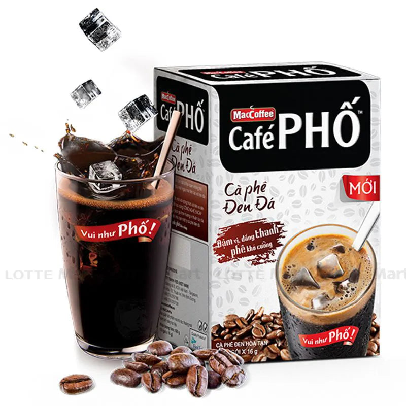 MacCoffee Cafe Pho Iced Black Coffee (10 x 16g)