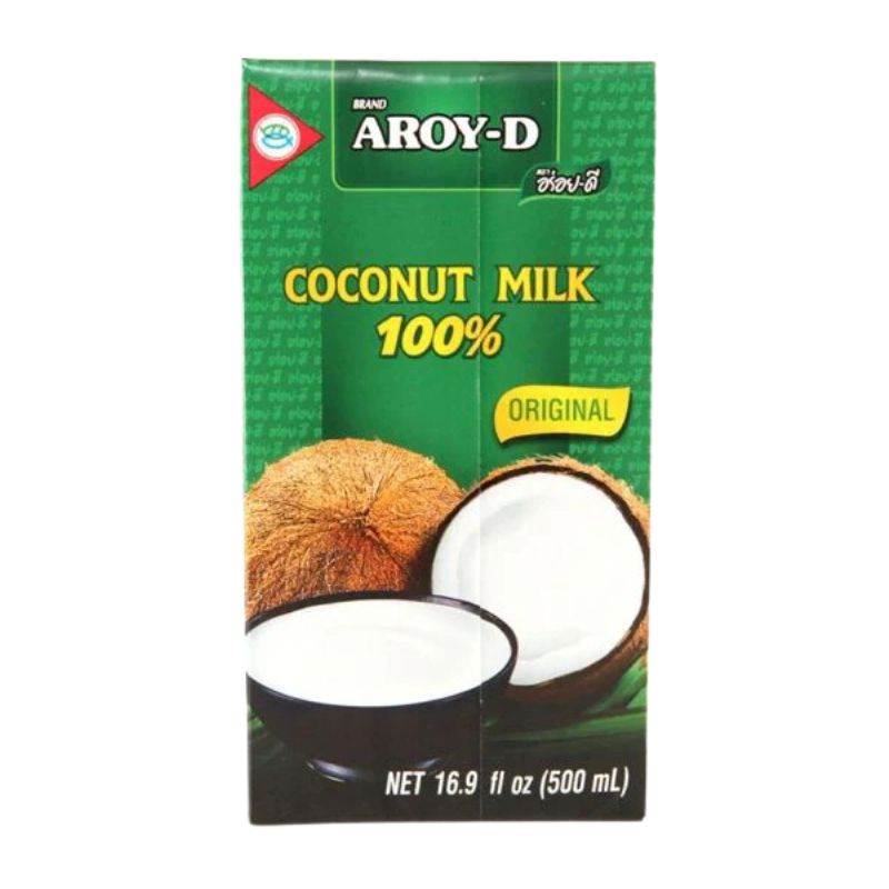 Aroy-D Coconut Milk 100% Carton