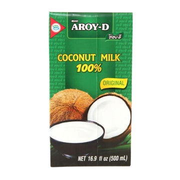 Aroy-D Coconut Milk 100% Carton