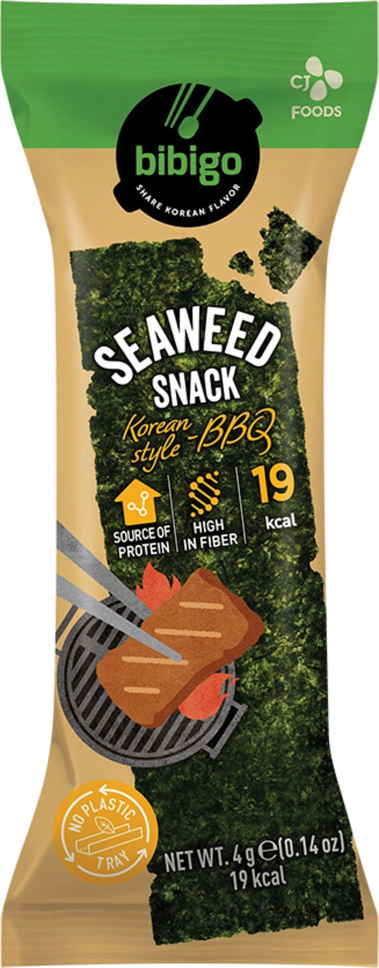 Bibigo Seaweed Snack Sea Salt 4 g