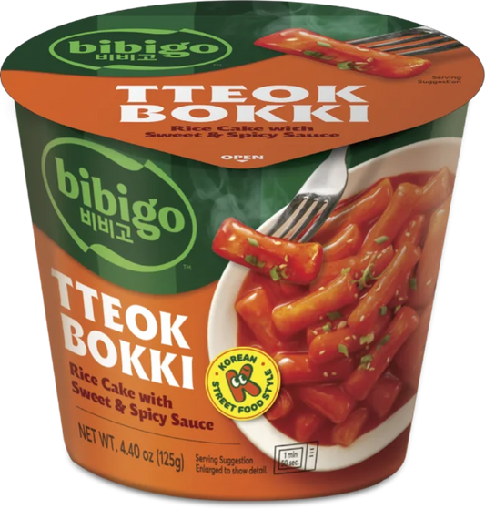 Bibigo Tteokbokki Sweet & Spicy Cup 125 g