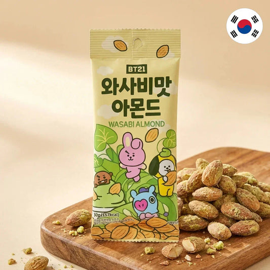 BT21 Wasabi Almonds 30 g