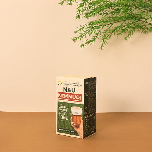 Cong Caphe Salted Cream Instant Coffee 204g
