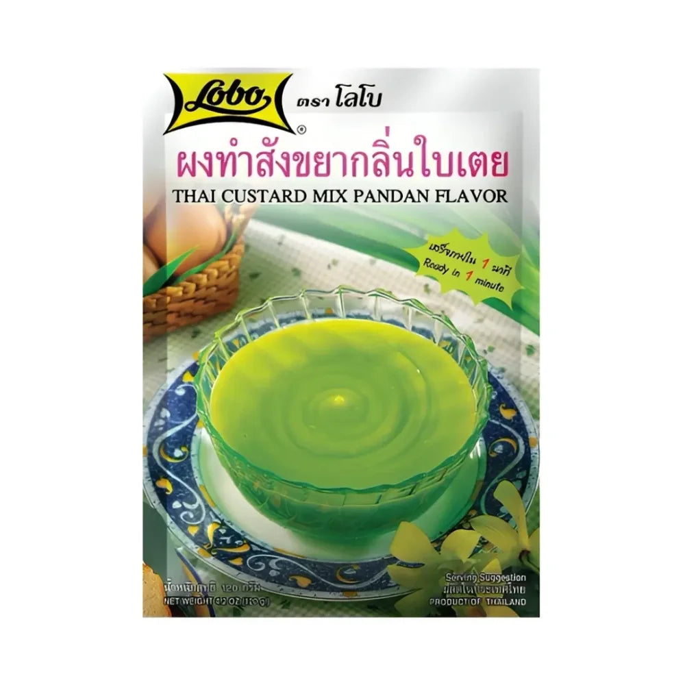 Lobo Thai Custard Dessert Mix, Pandan