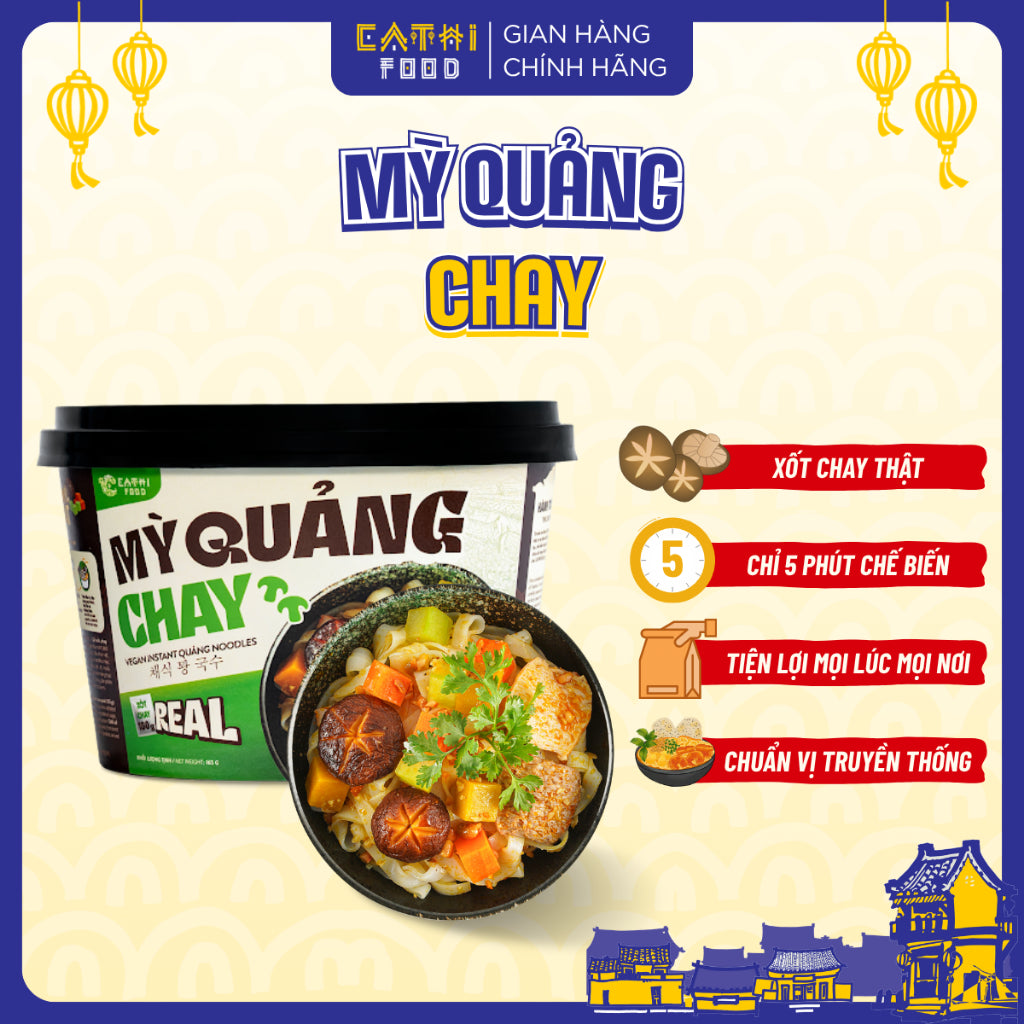 CaThifood Hoi An Mi Quang Instant Noodles