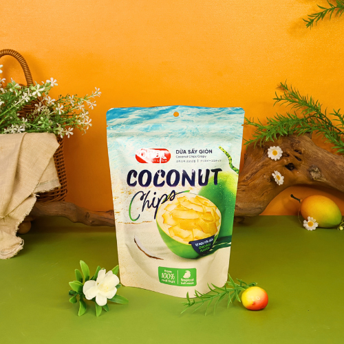 Ohla Crispy Coconut Chips Original 80g