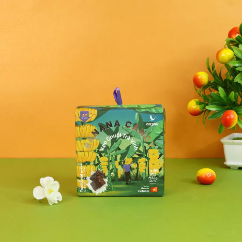 Dat Phu Tra Vinh Banana Candy 100g Box