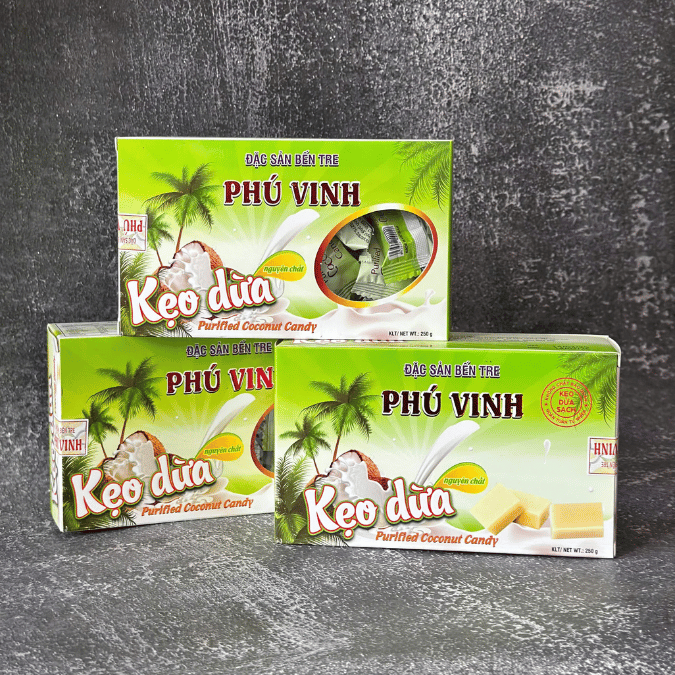 Phu Vinh Ben Tre Coconut Candy Original