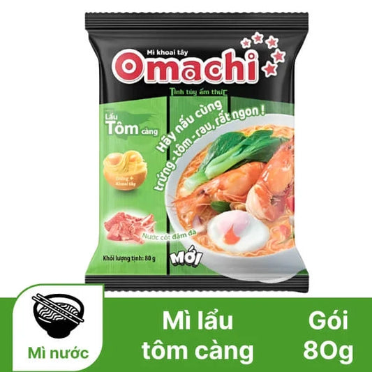 Omachi Potato Noodles Hot & Sour Shrimp 80g