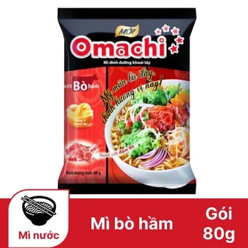 Omachi Potato Noodles Braised Beef 82g