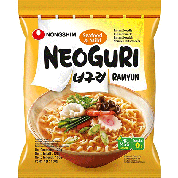 Nongshim Neoguri Mild Seafood 120 g