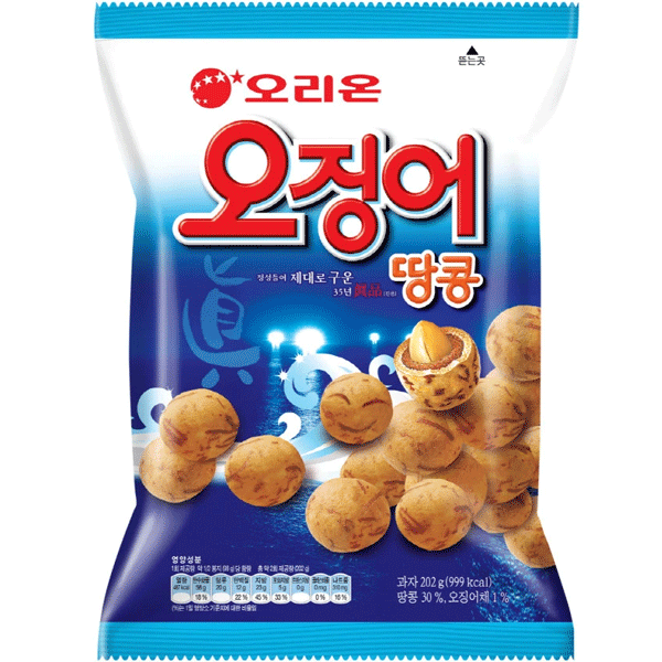 Orion Ojingeo Ddangkong Octopus Peanut Balls 98 g