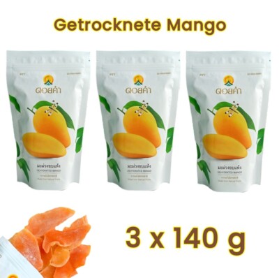 Doi Kham Dried Mango 3 x 140g