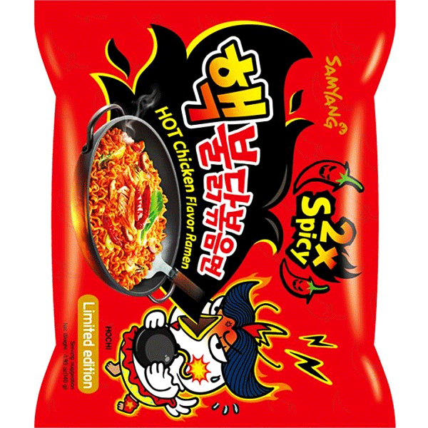 Samyang Buldak 2x Spicy Hot Chicken Ramen 140 g