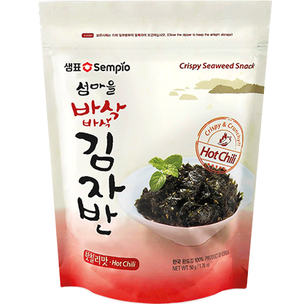 Sempio Kim Ja Ban Seasoned Seaweed Hot Chili 50 g