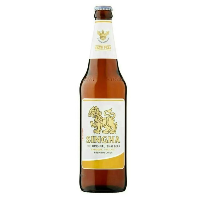 Singha Lager Beer 12 x 630ml