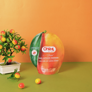Ohla Dried Ripe Mango, No Added Sugar 200g